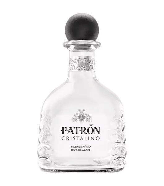 Patron Cristalino Tequila 750ml - Smooth 80 Proof Spirit – Wine