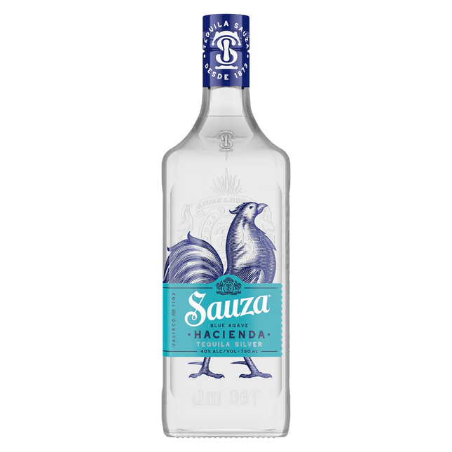 SAUZA SILVER 80 Proof 1000 ml - Wine barrel Plus