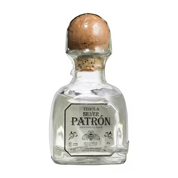 PATRON SILVER 80 Proof 50 ml - Wine barrel Plus