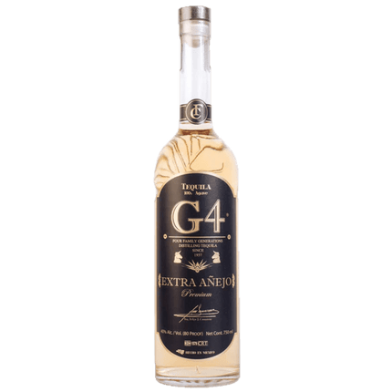 G4 EXTRA ANEJO 80 Proof 750 ml - Wine barrel Plus