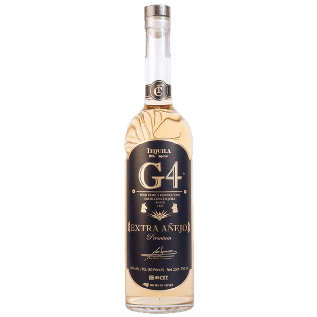 G4 EXTRA ANEJO 80 Proof 750 ml - Wine barrel Plus