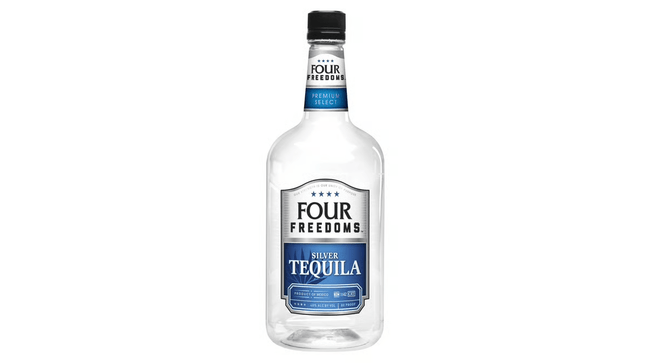 FOUR FREEDOMS SILVER TEQ PL 80 Proof 1750 ml - Wine barrel Plus
