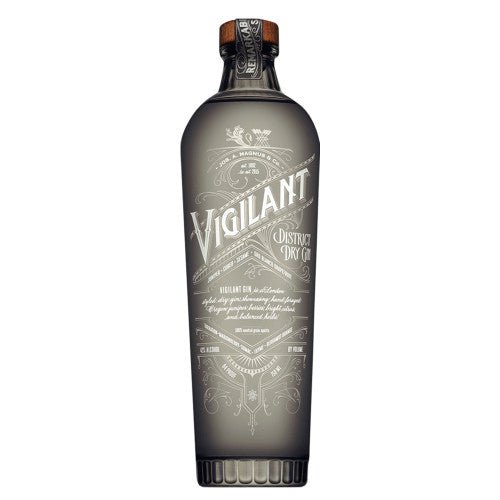 VIGILANT DISTRICT DRY GIN 84 Proof 750 ml - Wine barrel Plus