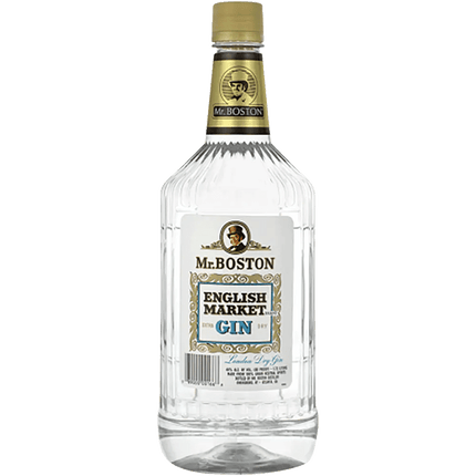 MR BOSTON ENGLISH MARKET GIN 80 Proof 1000 ml - Wine barrel Plus