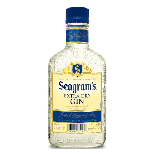 SEAGRAM'S EXTRA DRY 80 Proof 200 ml - Wine barrel Plus