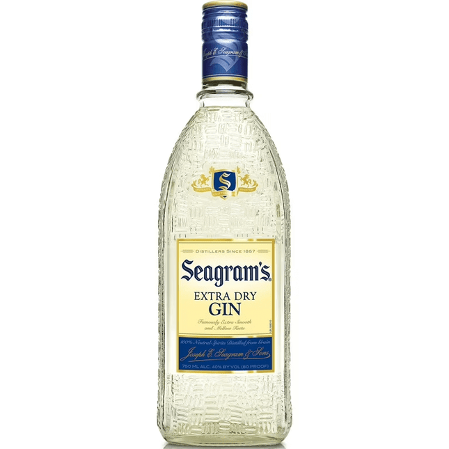 SEAGRAM'S EXTRA DRY 80 Proof 750 ml - Wine barrel Plus
