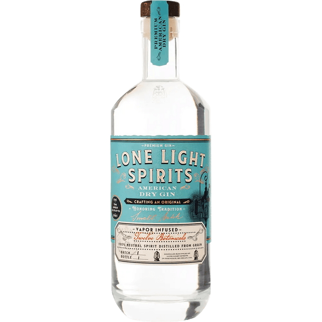 LONE LIGHT GIN 750ML 84 PROOF - Wine barrel Plus