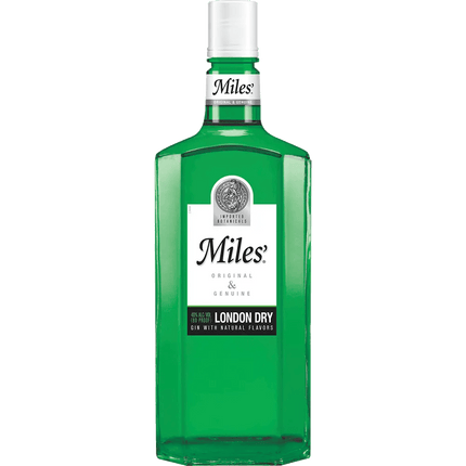 MILES' LONDON DRY GIN 80 Proof 750 ml - Wine barrel Plus