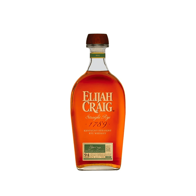 ELIJAH CRAIG STRAIGHT RYE WSKY 94 Proof 375 ml - Wine barrel Plus