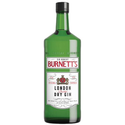BURNETT'S GIN 80 Proof 1000 ml - Wine barrel Plus
