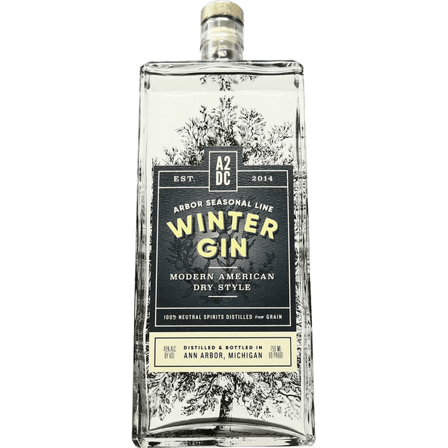 ARBOR WINTER GIN 90 Proof 750 ml - Wine barrel Plus
