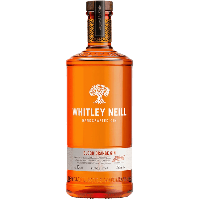 WHITLEY NEILL BLOOD ORANGE GIN 86 Proof - Wine barrel Plus