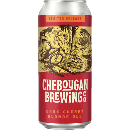 CHEBOYGAN DARK CHERRY BLONDE 4PK 16OZ CAN - Wine barrel Plus