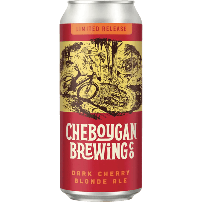CHEBOYGAN DARK CHERRY BLONDE 4PK 16OZ CAN - Wine barrel Plus