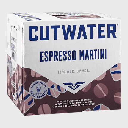 CUTWATER ESPRESSO MARTINI 4pkCAN - Wine barrel Plus