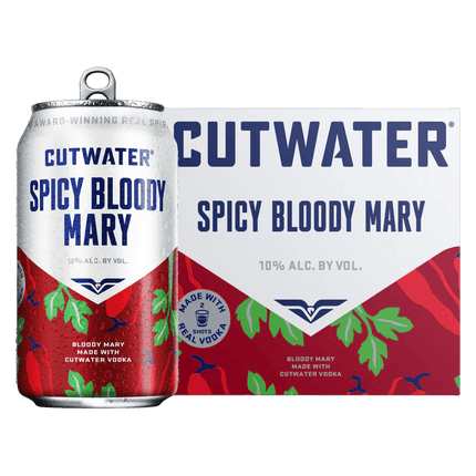 Cutwater Spicy Bloody Mary 4 Can - Wine barrel Plus