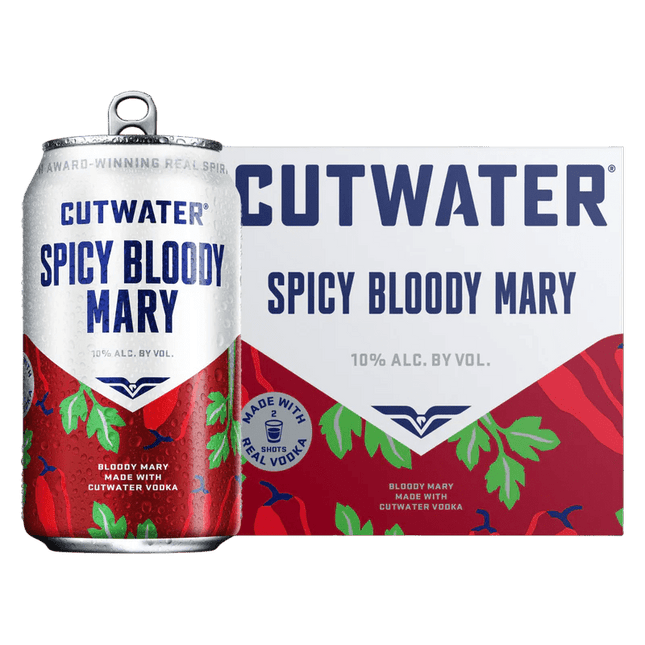 Cutwater Spicy Bloody Mary 4 Can - Wine barrel Plus