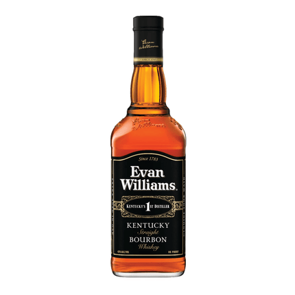 EVAN WILLIAMS BLACK LABEL 86 Proof 750 ml - Wine barrel Plus