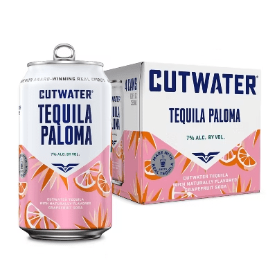 Cutwater Tequila Paloma 4 Can - Wine barrel Plus