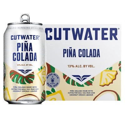 Cutwater Pina Colada 4 Can - Wine barrel Plus