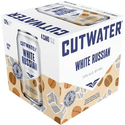 CUTWATER WHITE RUSSIAN 4 can - Wine barrel Plus