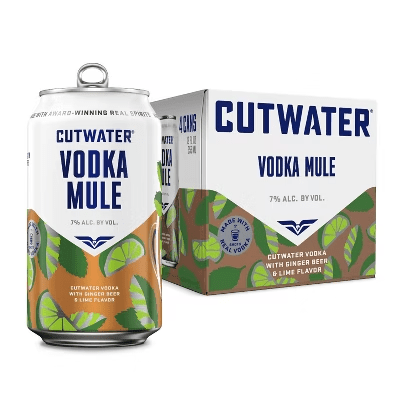 Cutwater Vodka Mule 4 Can - Wine barrel Plus