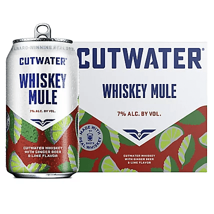 Cutwater Whiskey Mule 4 Can - Wine barrel Plus