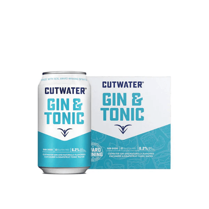 Cutwater Gin And Tonic 4 Can - Wine barrel Plus