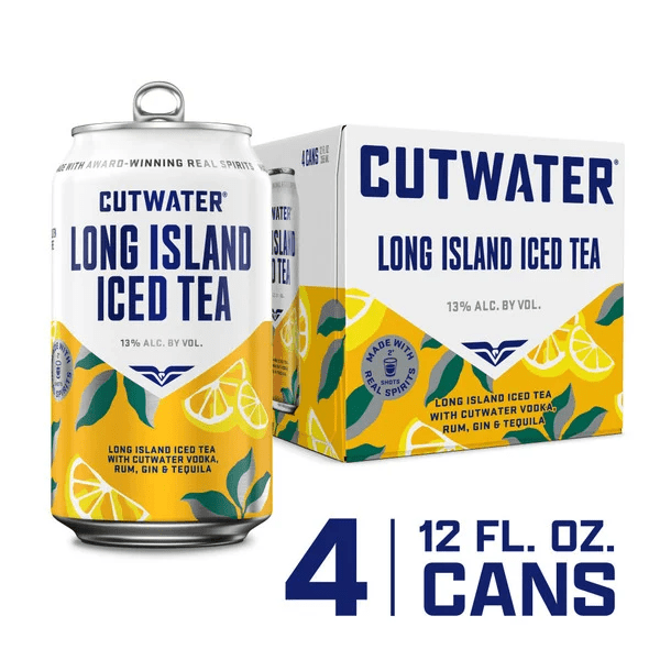 Cutwater Long Island Iced Tea 4 Can - Wine barrel Plus