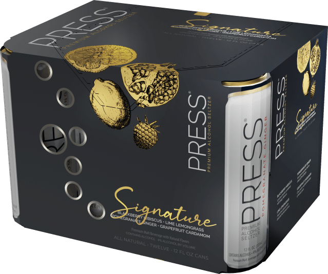 PRESS SIGNATURE VARIETY 12OZ 12 CAN - Wine barrel Plus
