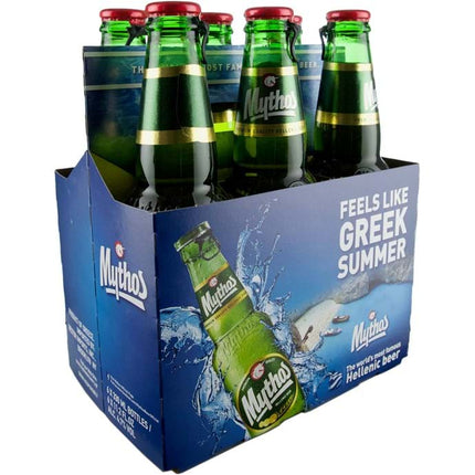 MYTHOS LAGER 6PK 11.2OZ BOTTLE - Wine barrel Plus