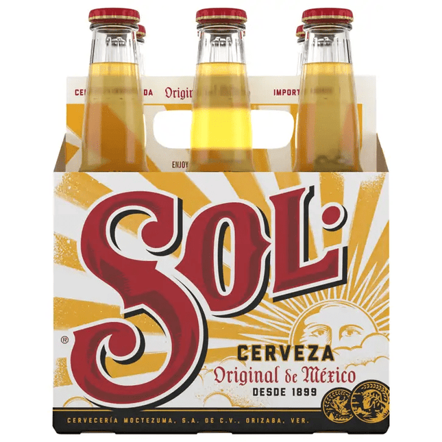 SOL CERVEZA 6PK 11.2OZ BOTTLE - Wine barrel Plus
