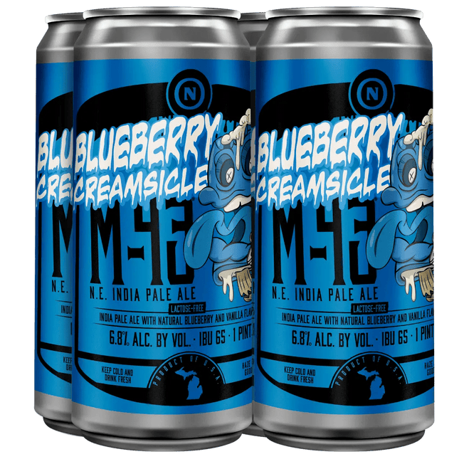OLD NATION BLUEBERRY CREAMSICLE 4PK 12OZ CAN - Wine barrel Plus