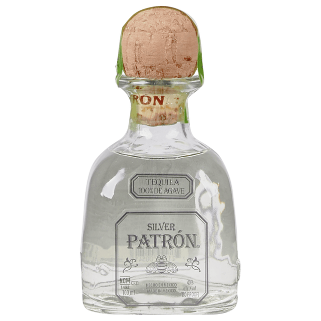 PATRON SILVER 80 Proof 100 ml - Wine barrel Plus