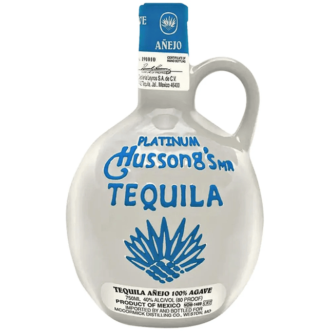 HUSSONG'S PLATINUM ANEJO 80 Proof 750 ml - Wine barrel Plus