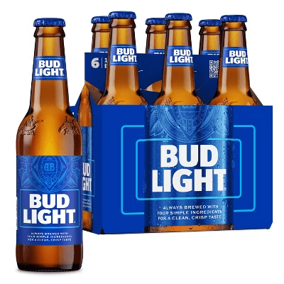 Bud Light 6 Bottle 12oz - Wine barrel Plus