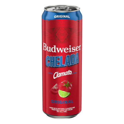Budweiser Chelada 25oz Can