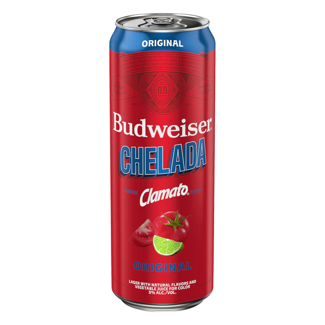 Budweiser Chelada 25oz Can