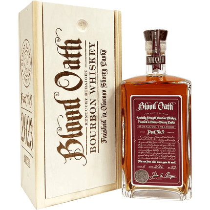 BLOOD OATH PACT NO 9 750ML - Wine barrel Plus
