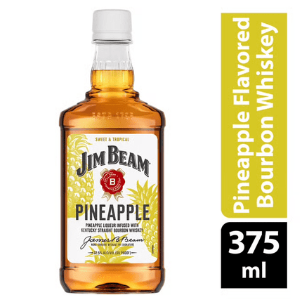 JIM BEAM PINEAPPLE 375ML 65 PROOF - Wine barrel Plus