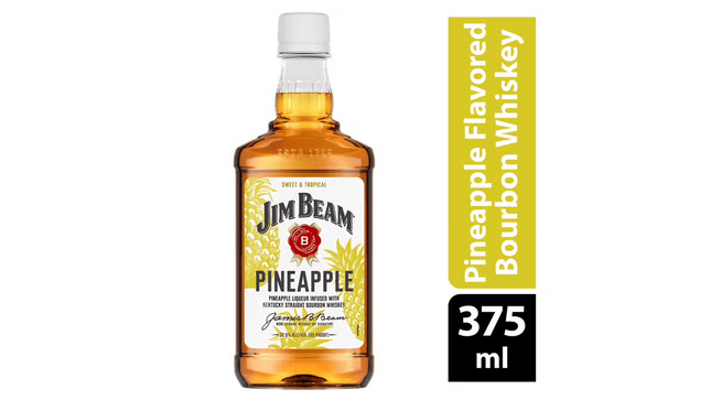 JIM BEAM PINEAPPLE 375ML 65 PROOF - Wine barrel Plus