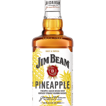 JIM BEAM PINEAPPLE 750ML 65 PROOF - Wine barrel Plus