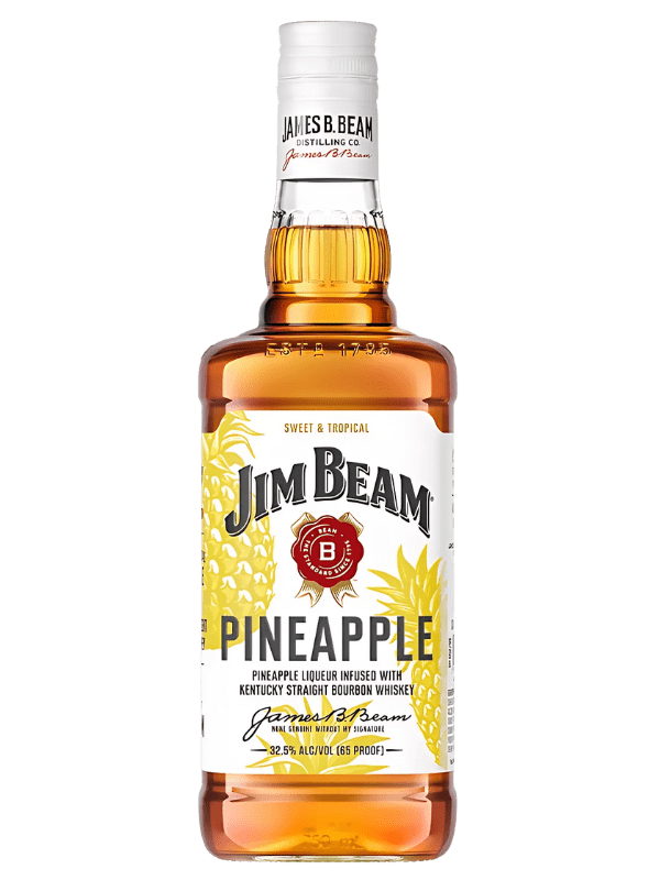 JIM BEAM PINEAPPLE 750ML 65 PROOF - Wine barrel Plus