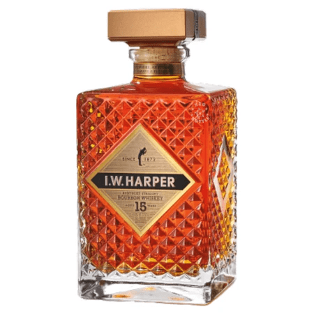 I.W. Harper Straight Bourbon 15 Year - 750 ml 86 Proof – Wine