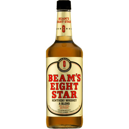 BEAM'S 8 STAR BLEND 80 Proof 750 ml - Wine barrel Plus