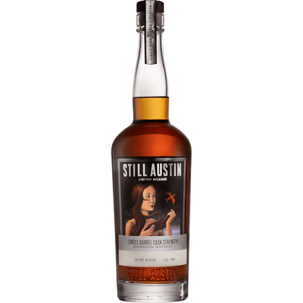 STILL AUSTIN CASK STRENGTH BOURBON WHISKEY 750ML 116 PROOF - Wine barrel Plus