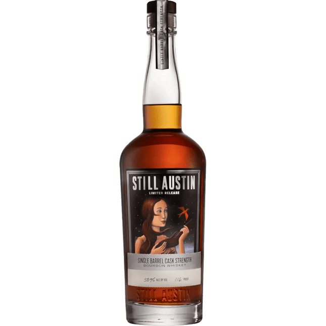 STILL AUSTIN CASK STRENGTH BOURBON WHISKEY 750ML 116 PROOF - Wine barrel Plus
