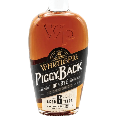 WHISTLEPIG PIGGYBACK BBN - 6 YR 100 Proof 750 ml - Wine barrel Plus