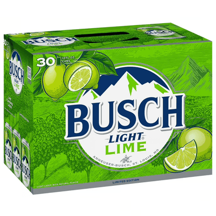 BUSCH LIGHT LIME 12PK 12OZ CAN - Wine barrel Plus