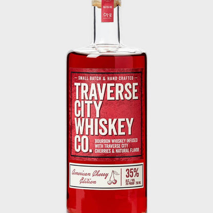 TRAVERSE CITY WHSKY CO CHERRY 70 Proof 750 ml - Wine barrel Plus